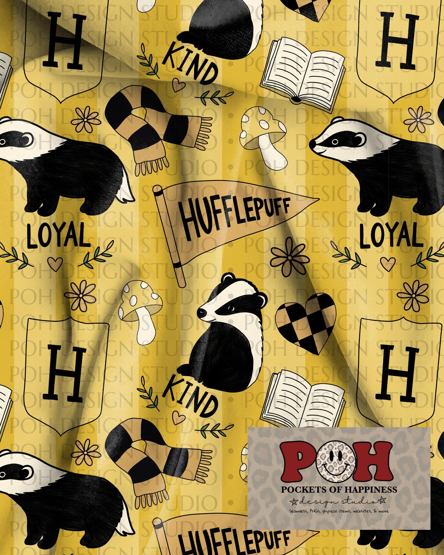Hufflepuff Seamless