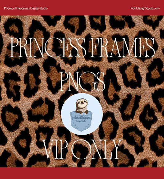 Princess Frames PNG (VIP Only)