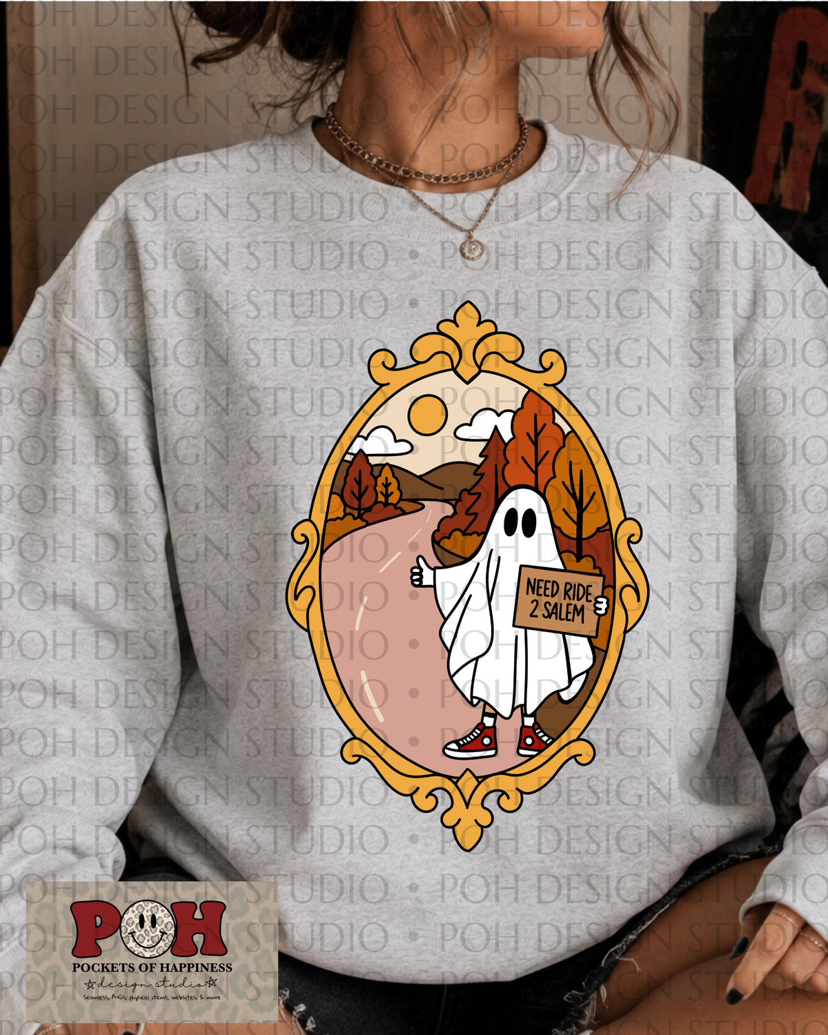 Hitchhiking Ghost PNG
