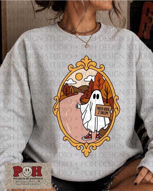 Hitchhiking Ghost PNG