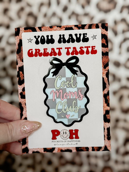 Cool Moms Club Sticker