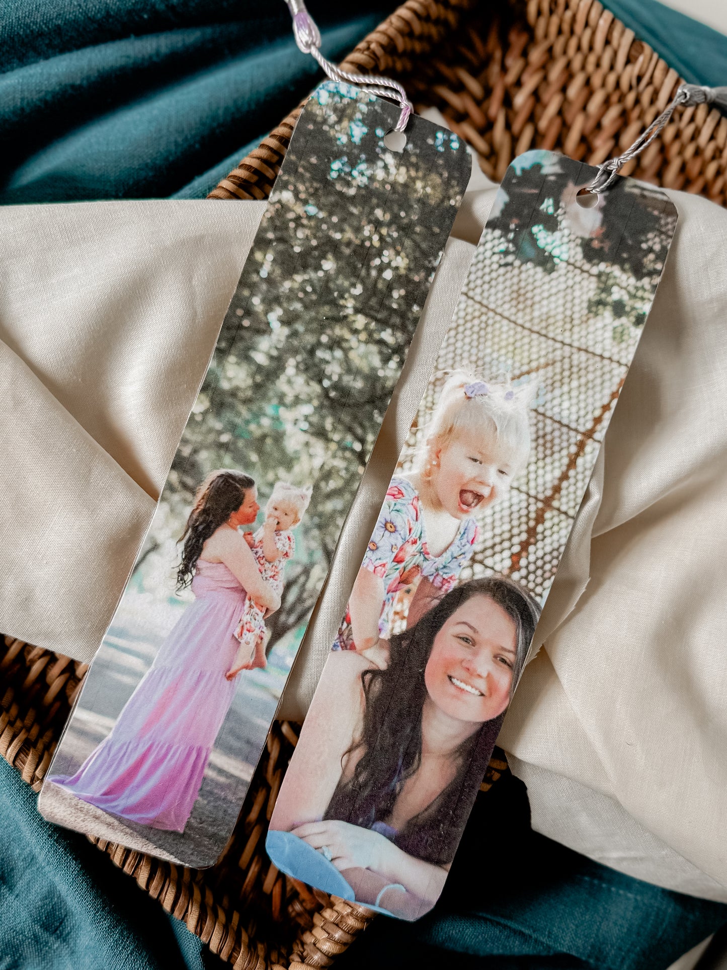 Custom Photo Bookmarks