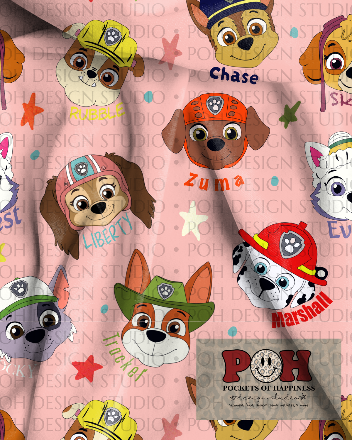 Super Dogs Seamless