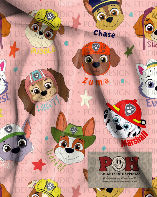 Super Dogs Seamless