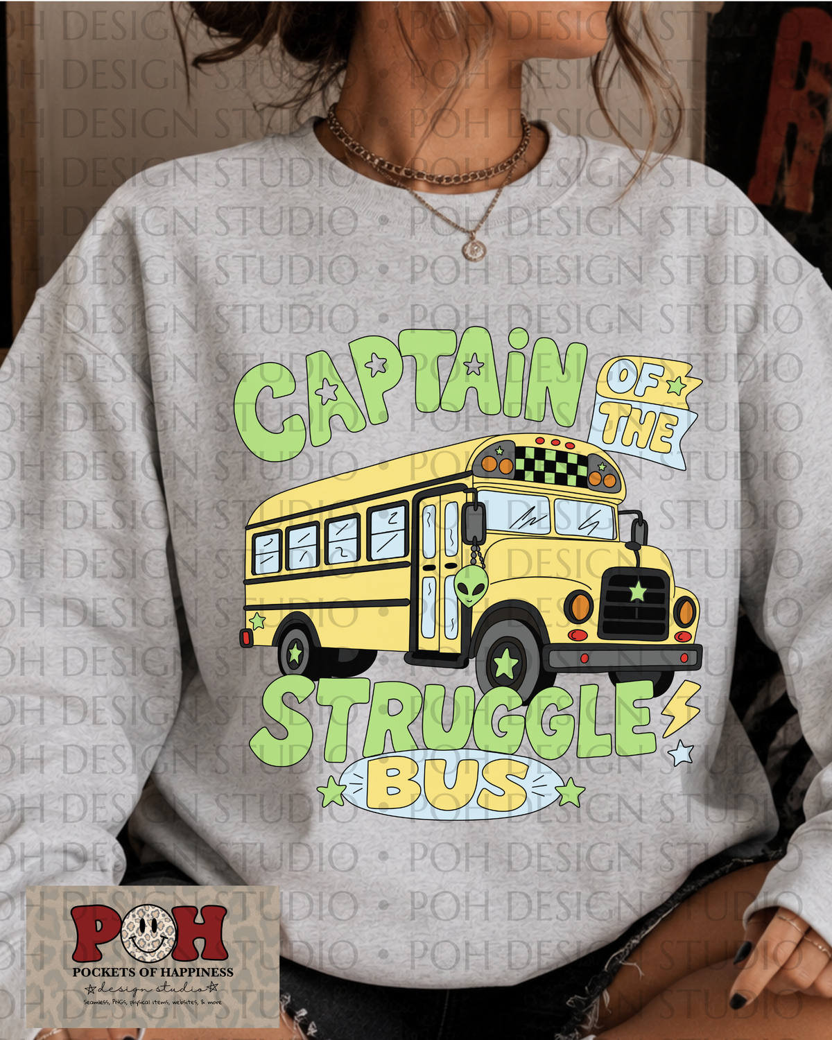 Captain of the Struggle Bus PNG