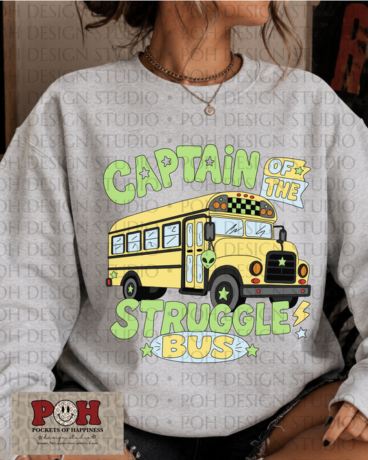 Captain of the Struggle Bus PNG
