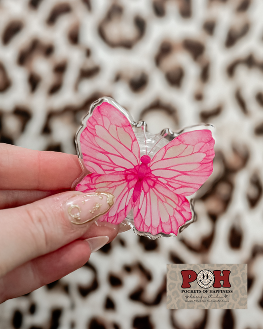 Pink Butterfly Gripper