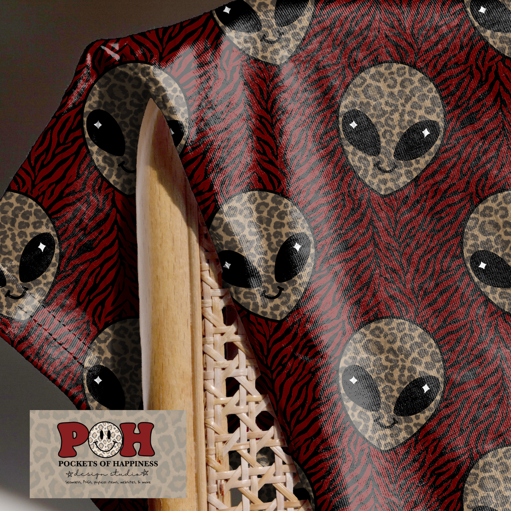 POH Aliens Seamless